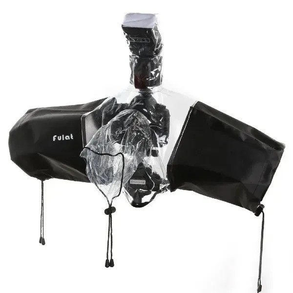 Modelo de Capa de Chuva para câmeras DSLR - Rollin
