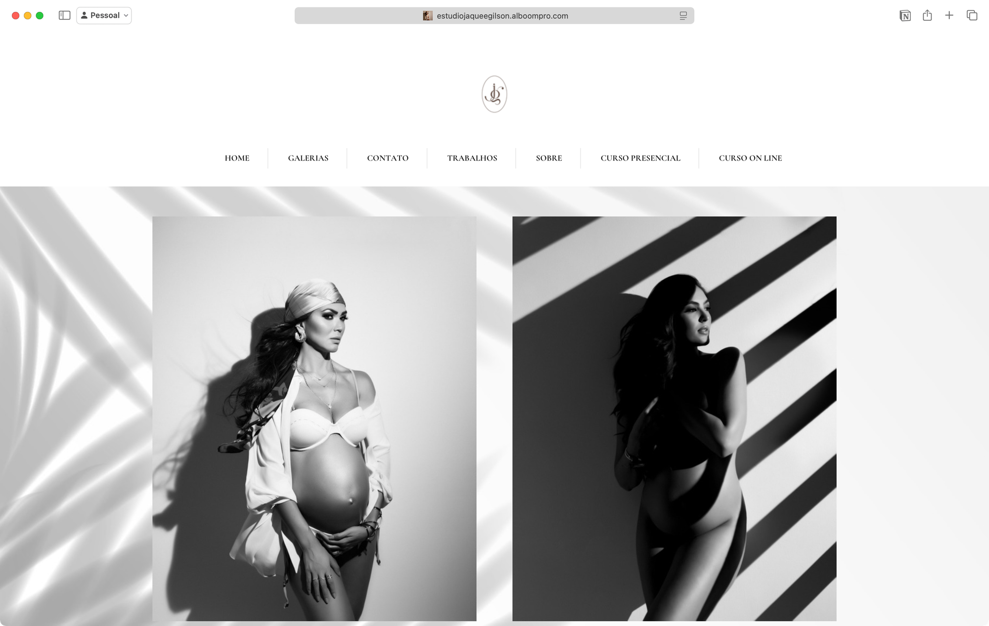 Site Estúdio Jaque e Gilson