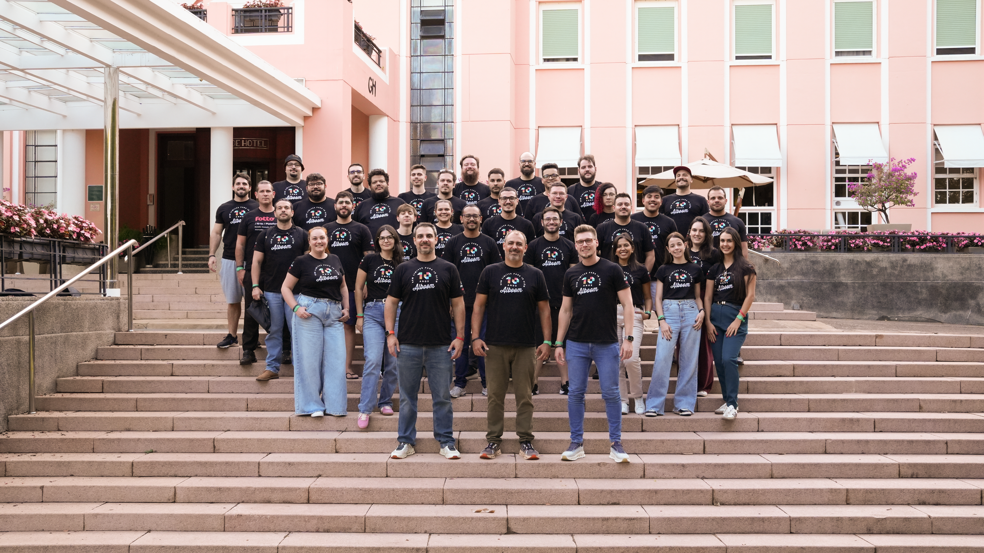 Time Alboom na comemoração de 10 anos