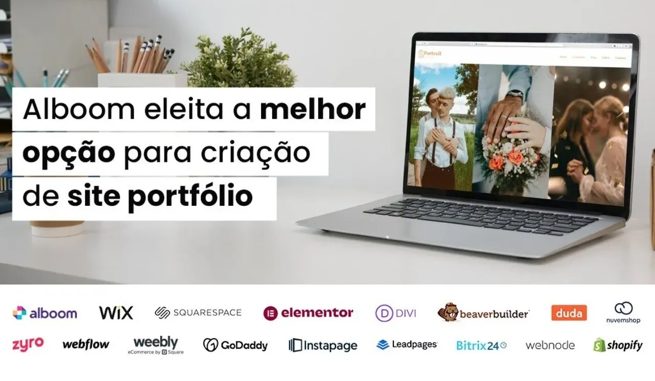 Alboom eleita a melhor solução de Sites para Portfólio