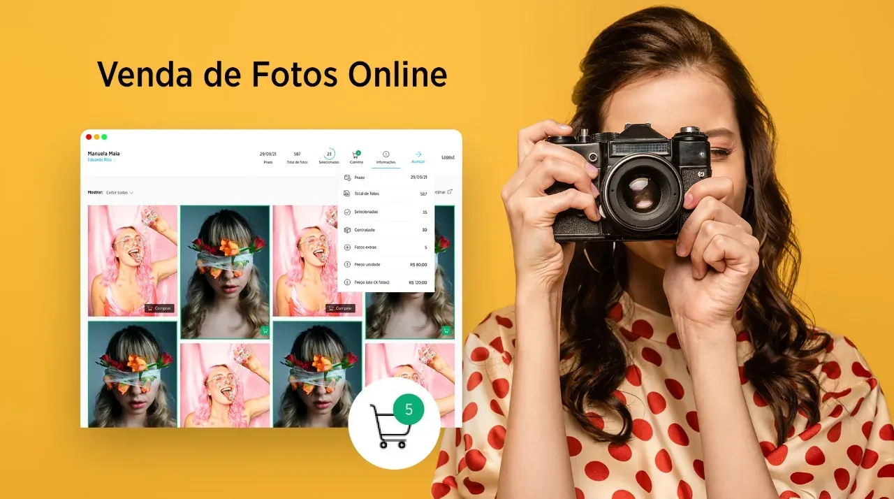 Venda de Fotos Online: Mais renda para Fotógrafos Profissionais e Amadores