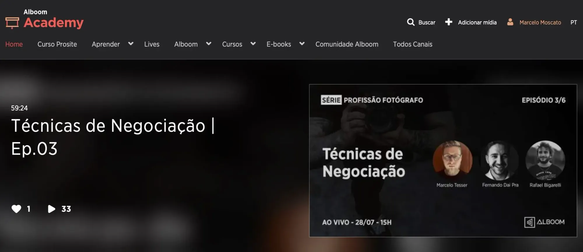 Migração do Alboom Academy para o Blog da Alboom